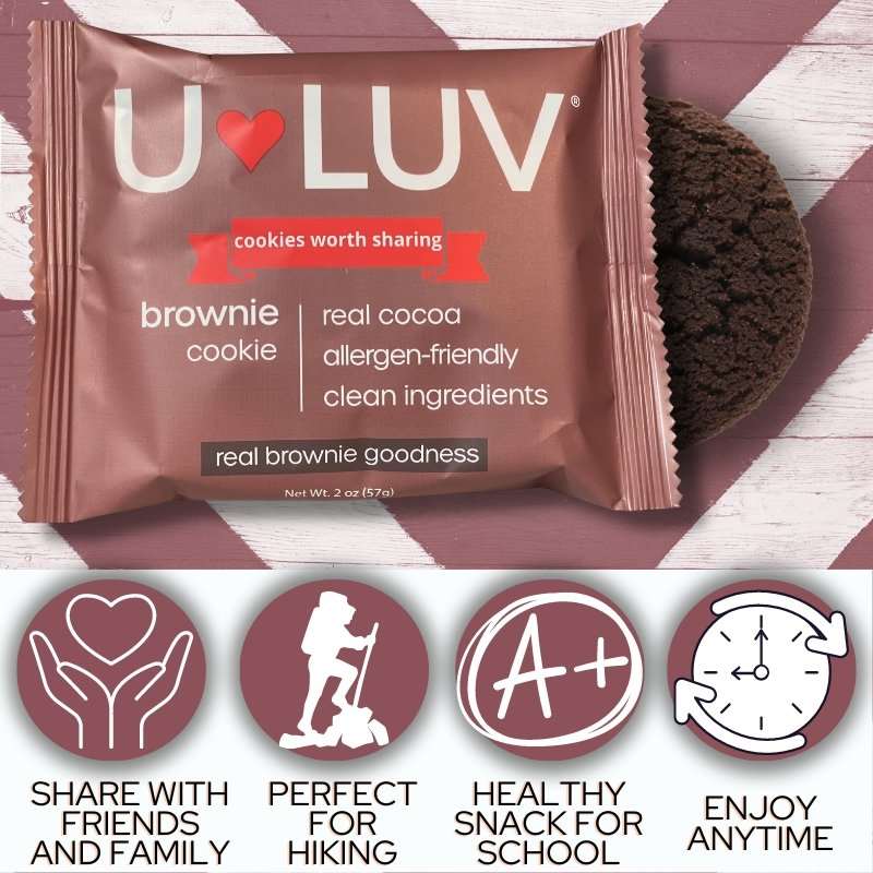 BROWNIE COOKIES | 100 SINGLES - U-LUV Foods