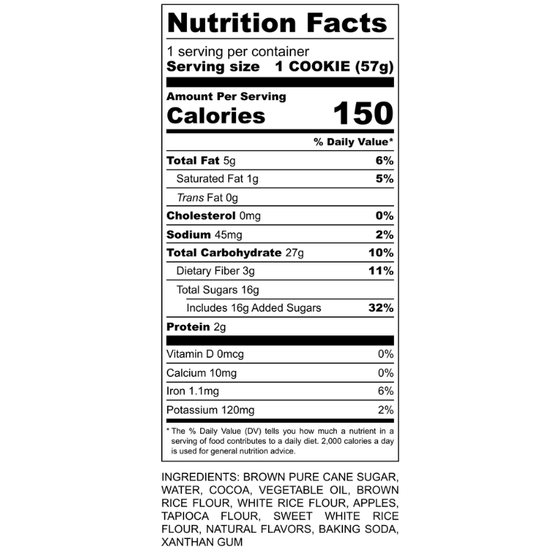 CHERRY BROWNIE COOKIES | 100 SINGLES - U-LUV Foods