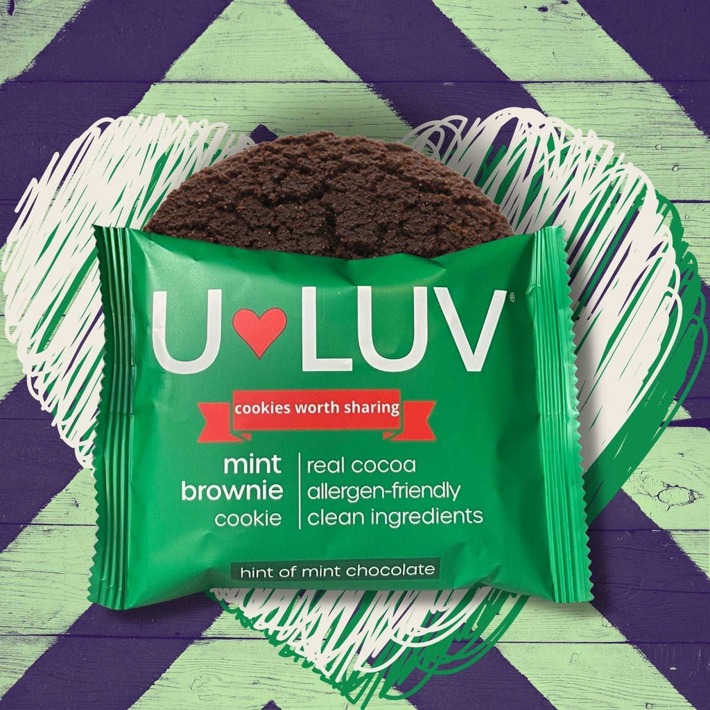MINT BROWNIE COOKIES | 100 SINGLES - U-LUV Foods